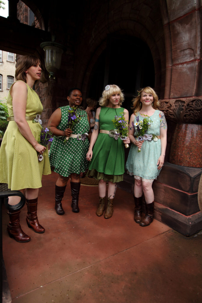 bridesmaids-green