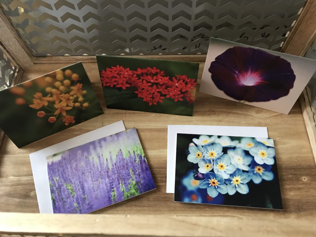 Night Market Floral Photo Cards